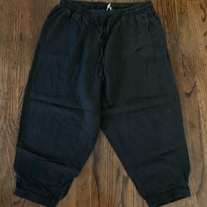 Linen Capri pants